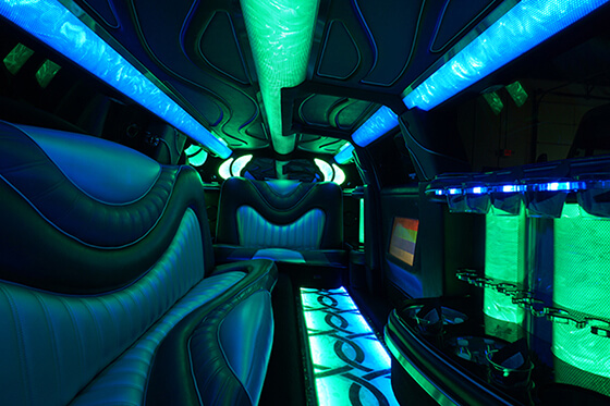 Stretch limousines in Dallas