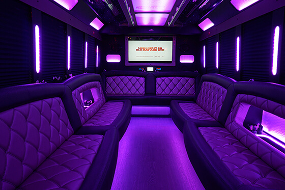 Dallas party bus service
